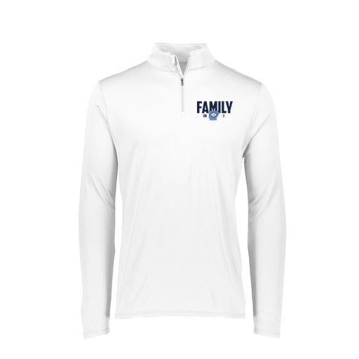 [2787.005.XS-LOGO2] Ladies Dri Fit 1/4 Zip Shirt (Female Adult XS, White, Logo 2)