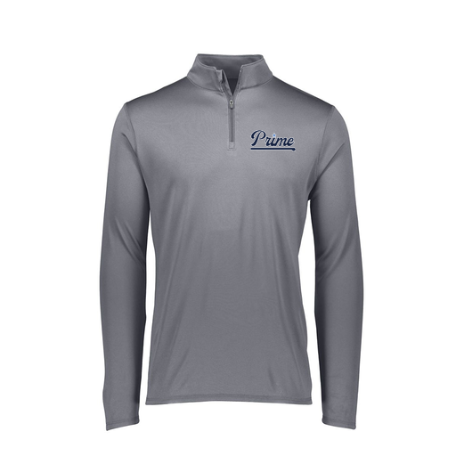 [FTLQFLGY-FAXS-LOGO1] Ladies Flex-Lite 1/4 Zip Shirt (Female Adult XS, Gray, Logo 1)