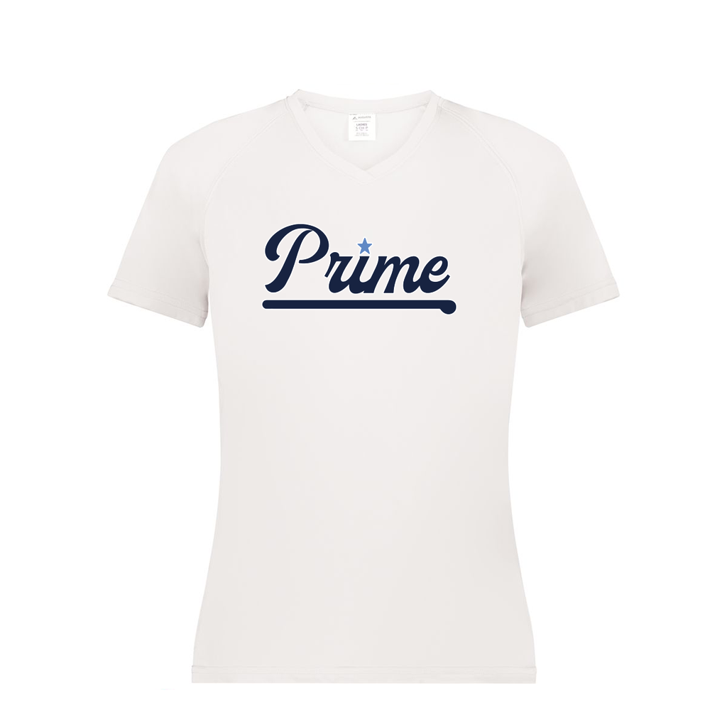 Ladies Smooth Sport V-Neck T-Shirt