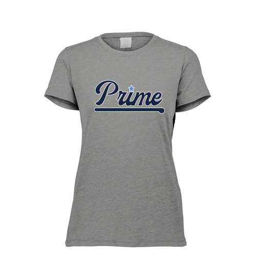 [FTSCUBGY-FAXS-LOGO1] Decker Women's Tri-Blend T-Shirt - Short Sleeve (Female Adult XS, Gray, Logo 1)