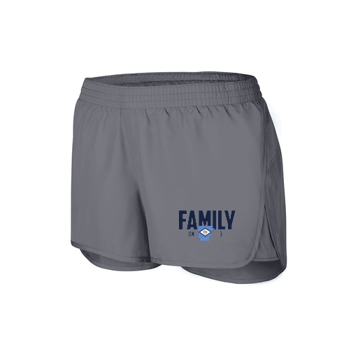 [2430.059.XS-LOGO2] Women's Performance Shorts (Female Adult XS, grey, Logo 2)