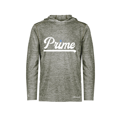 [FOLHCGGY-AS-LOGO3] Decker Men's Charge Hoodie (Adult S, Gray, Logo 3)