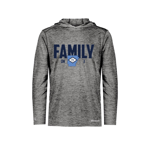 [FOLHCGBK-YS-LOGO2] Decker Youth Charge Hoodie (Youth S, Black, Logo 2)