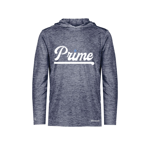 [FOLHCGNV-YS-LOGO3] Decker Youth Charge Hoodie (Youth S, Navy, Logo 3)