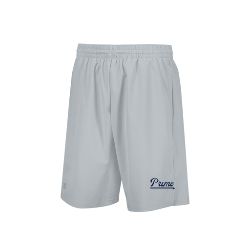 [229556.099.XS-LOGO1] Men's Weld Short (Adult XS, Silver, Logo 1)